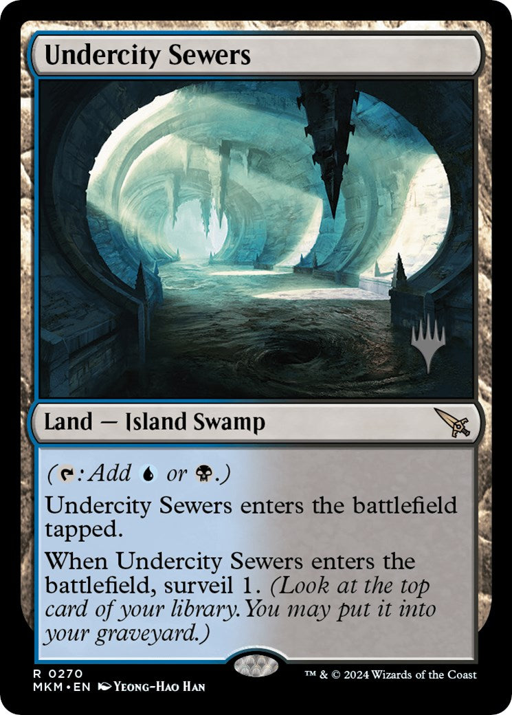 Undercity Sewers (Promo Pack) [Murders at Karlov Manor Promos] | Clutch Gaming