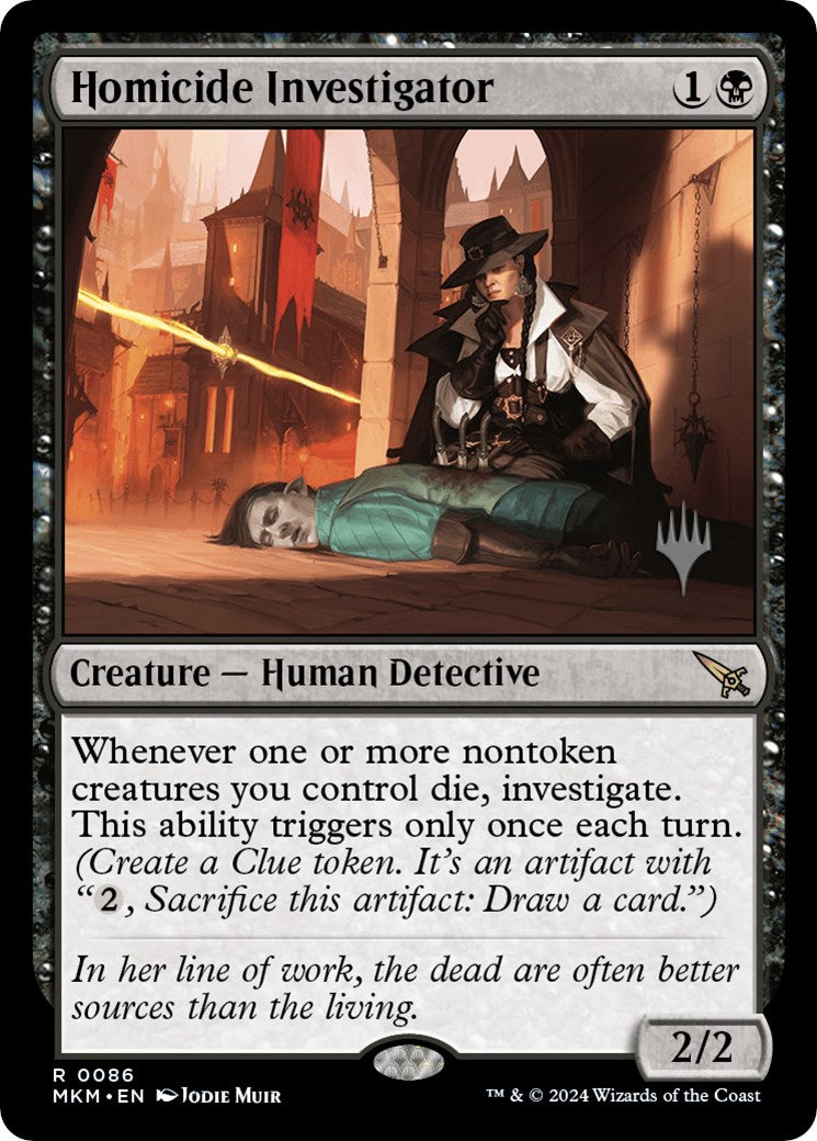 Homicide Investigator (Promo Pack) [Murders at Karlov Manor Promos] | Clutch Gaming