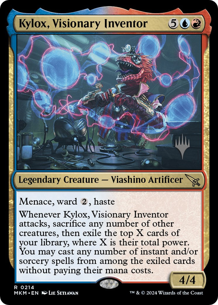 Kylox, Visionary Inventor (Promo Pack) [Murders at Karlov Manor Promos] | Clutch Gaming