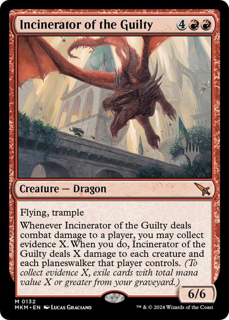 Incinerator of the Guilty (Promo Pack) [Murders at Karlov Manor Promos] | Clutch Gaming