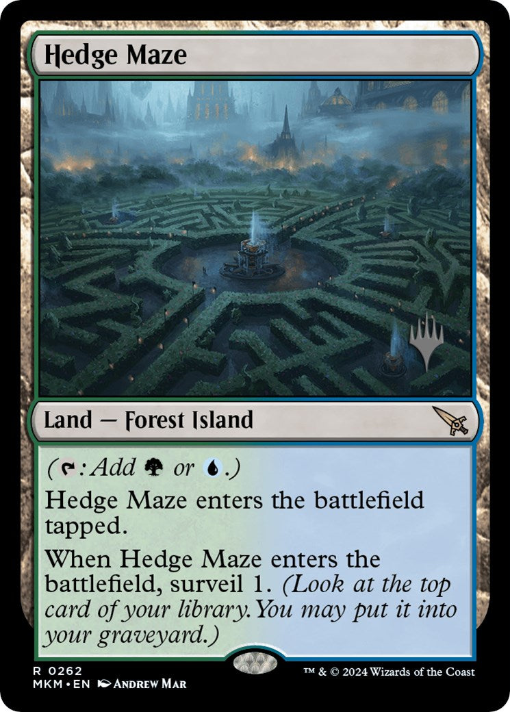 Hedge Maze (Promo Pack) [Murders at Karlov Manor Promos] | Clutch Gaming