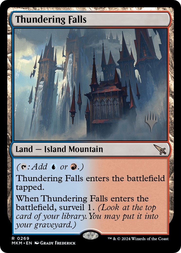 Thundering Falls (Promo Pack) [Murders at Karlov Manor Promos] | Clutch Gaming