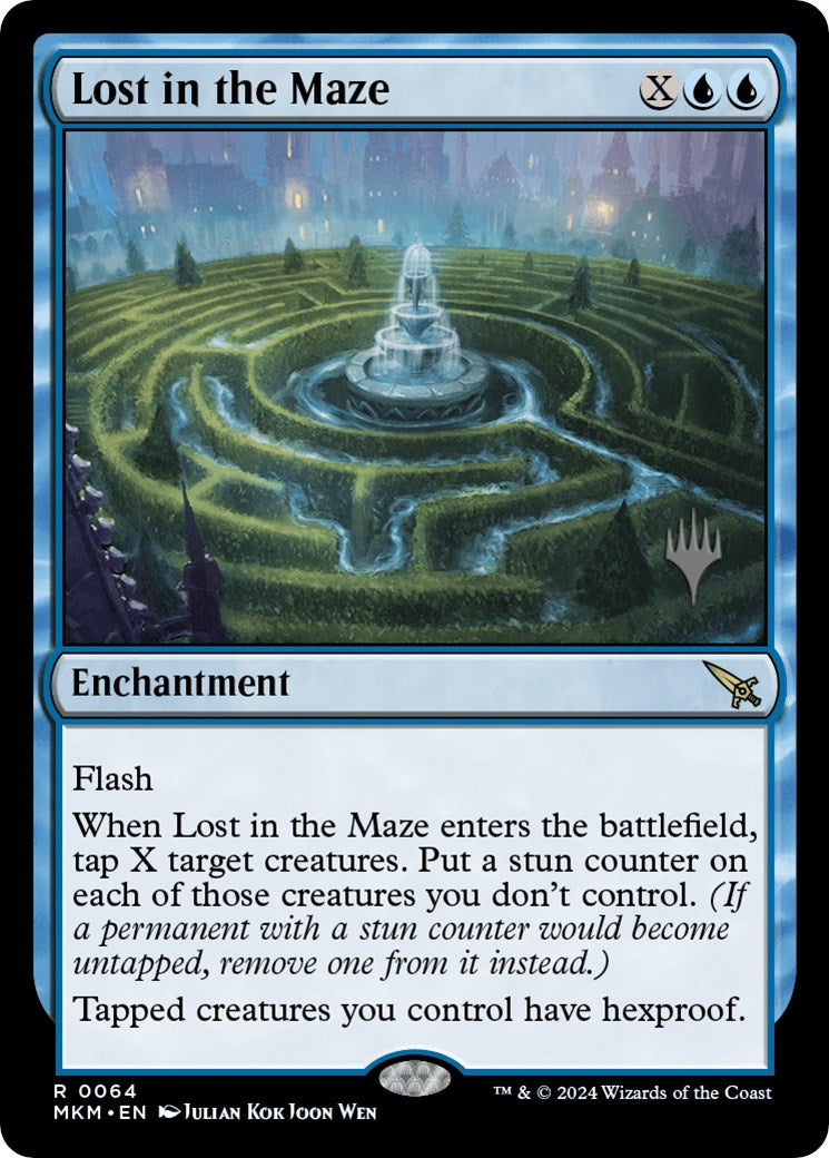 Lost in the Maze (Promo Pack) [Murders at Karlov Manor Promos] | Clutch Gaming