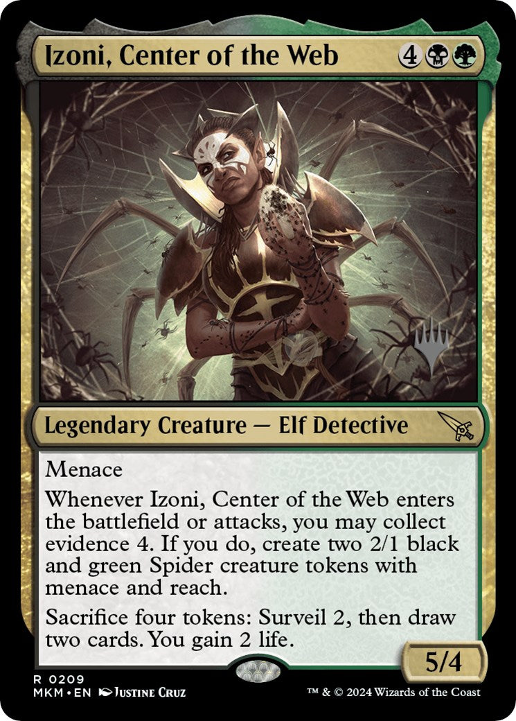 Izoni, Center of the Web (Promo Pack) [Murders at Karlov Manor Promos] | Clutch Gaming