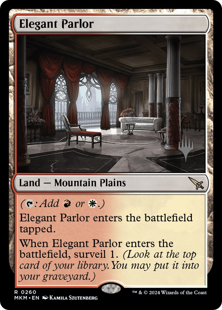 Elegant Parlor (Promo Pack) [Murders at Karlov Manor Promos] | Clutch Gaming