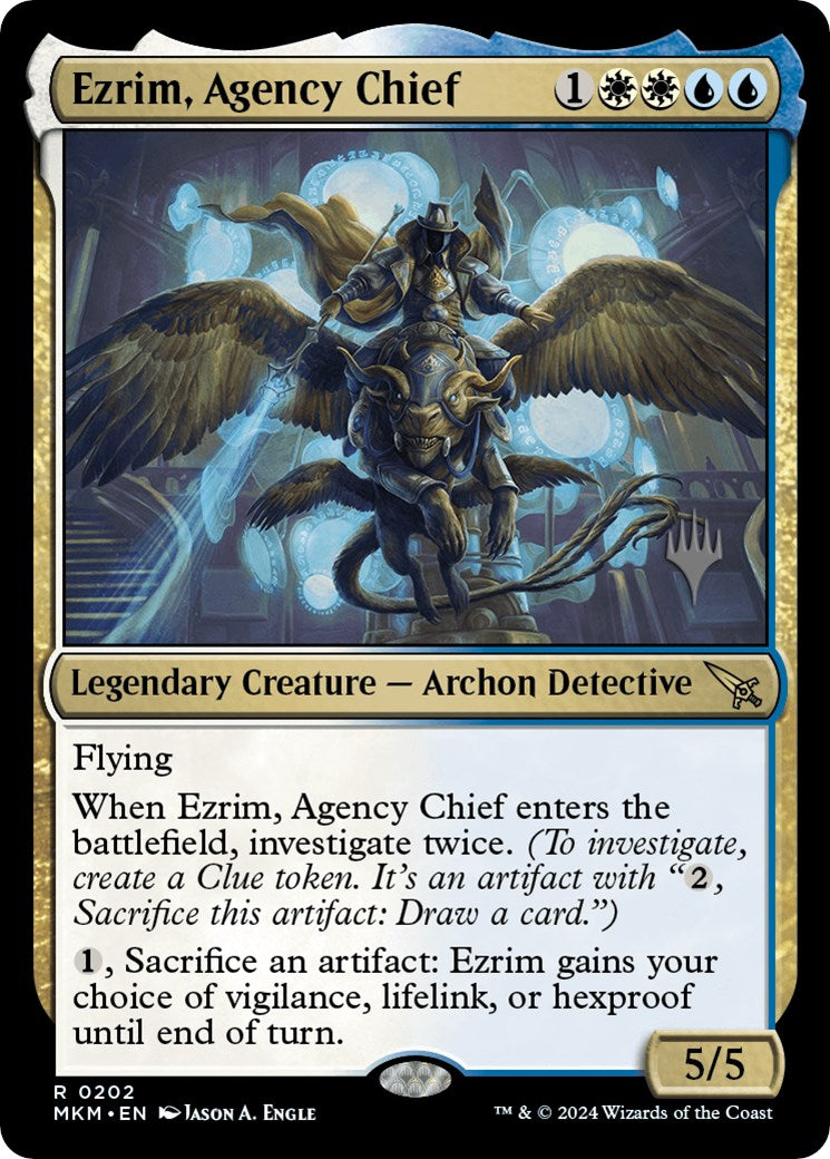 Ezrim, Agency Chief (Promo Pack) [Murders at Karlov Manor Promos] | Clutch Gaming