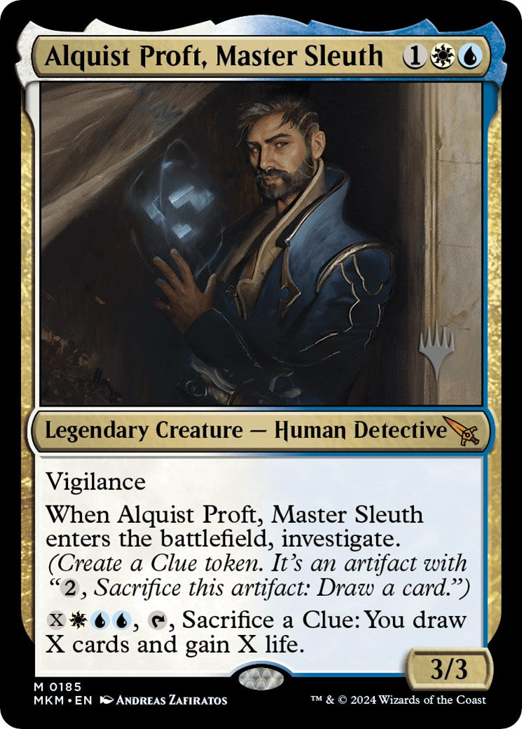 Alquist Proft, Master Sleuth (Promo Pack) [Murders at Karlov Manor Promos] | Clutch Gaming