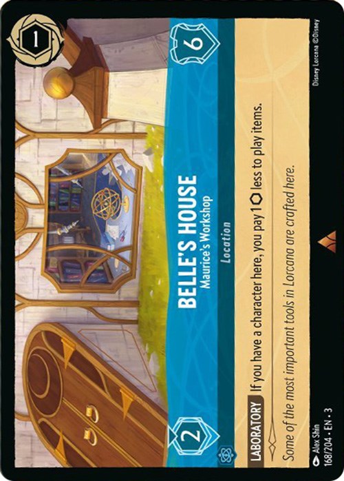 Belle's House - Maurice's Workshop (168/204) [Into the Inklands] | Clutch Gaming