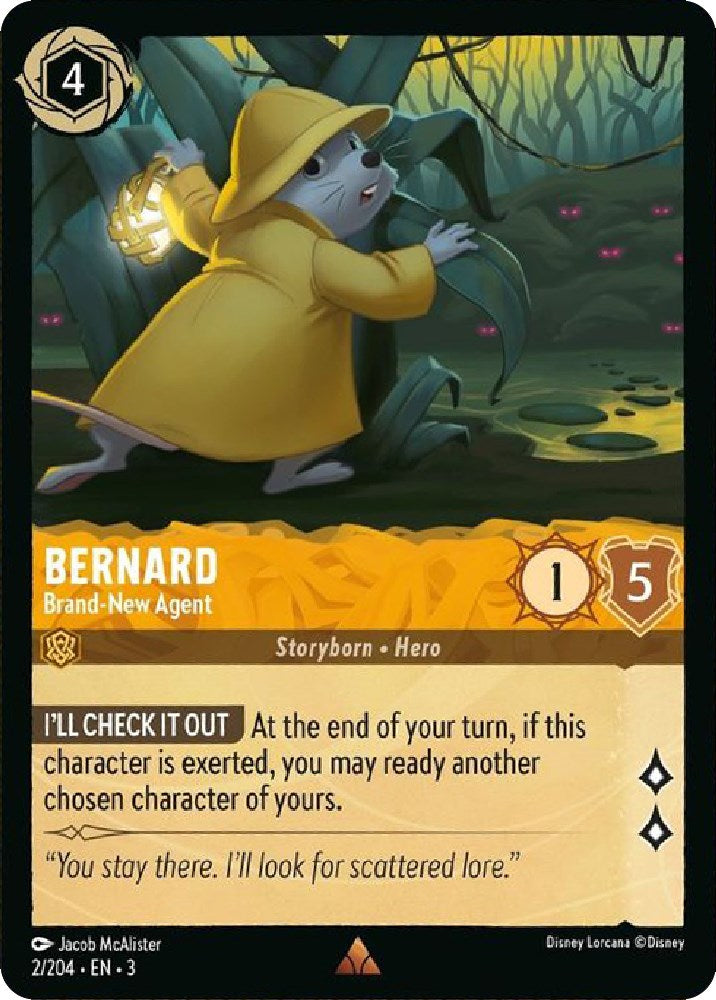 Bernard - Brand-New Agent (2/204) [Into the Inklands] | Clutch Gaming