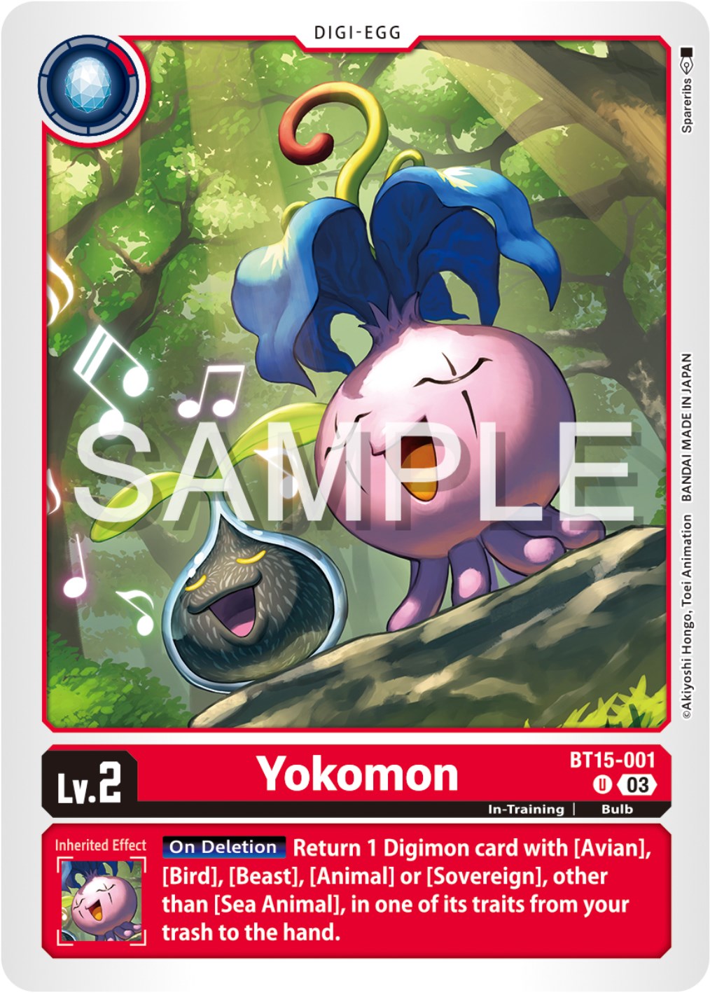 Yokomon [BT15-001] [Exceed Apocalypse] | Clutch Gaming