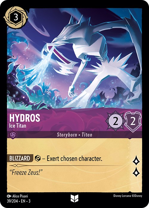 Hydros - Ice Titan (39/204) [Into the Inklands] | Clutch Gaming