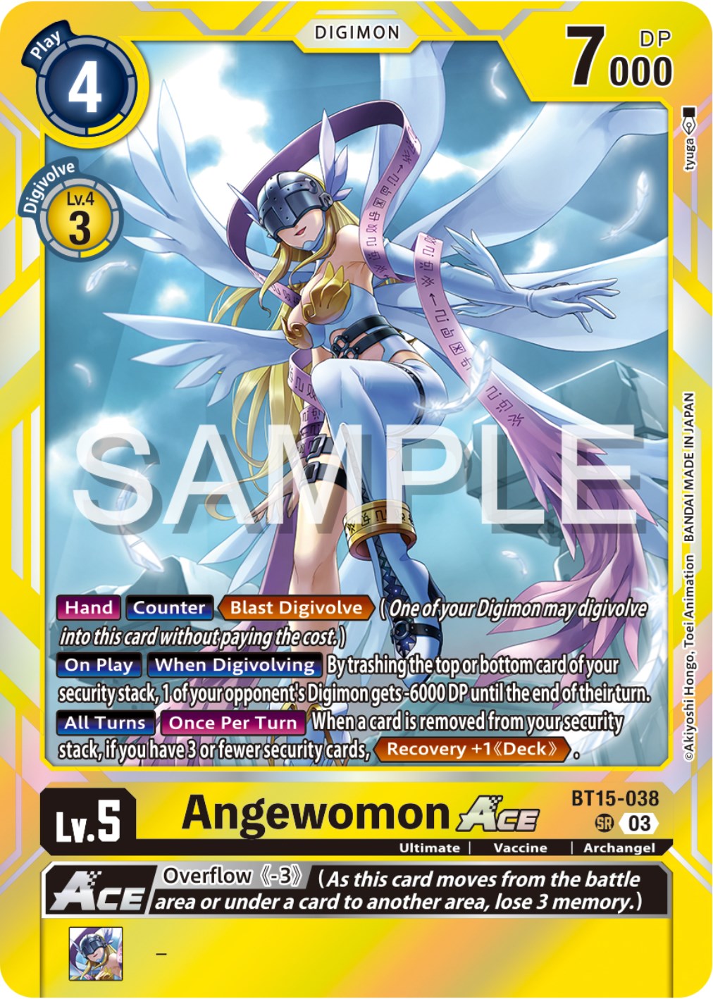 Angewomon Ace [BT15-038] [Exceed Apocalypse] | Clutch Gaming