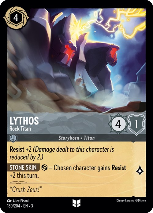 Lythos - Rock Titan (180/204) [Into the Inklands] | Clutch Gaming