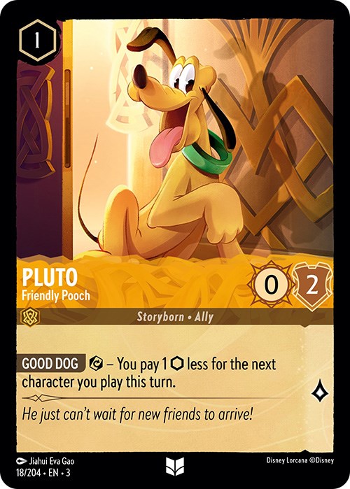 Pluto - Friendly Pooch (18/204) [Into the Inklands] | Clutch Gaming