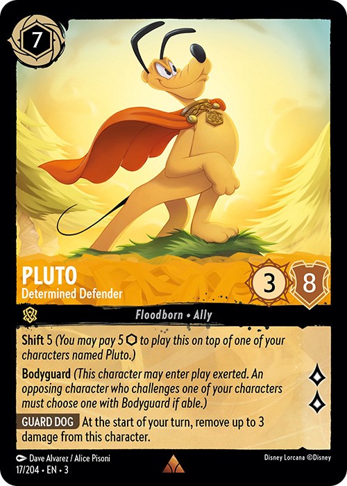 Pluto - Determined Defender (17/204) [Into the Inklands] | Clutch Gaming