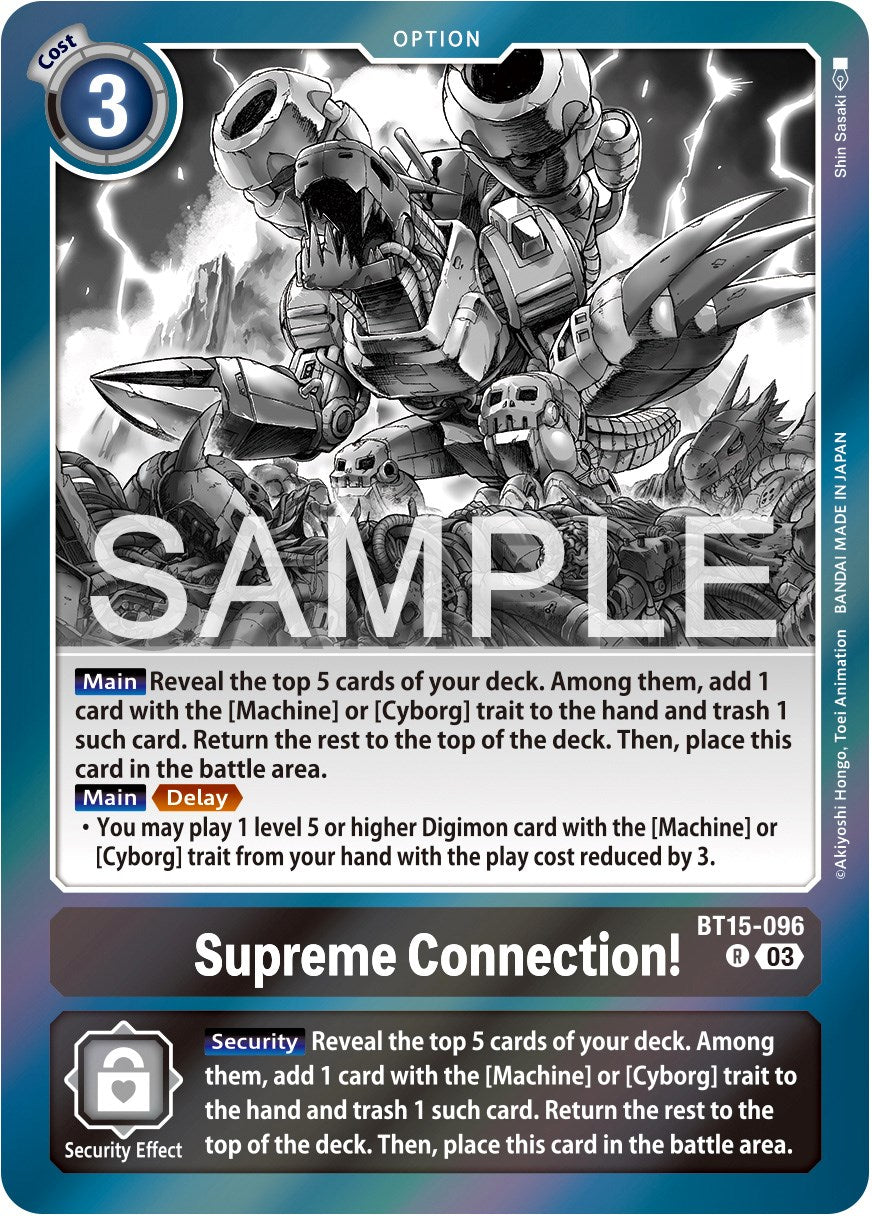 Supreme Connection! [BT15-096] [Exceed Apocalypse] | Clutch Gaming