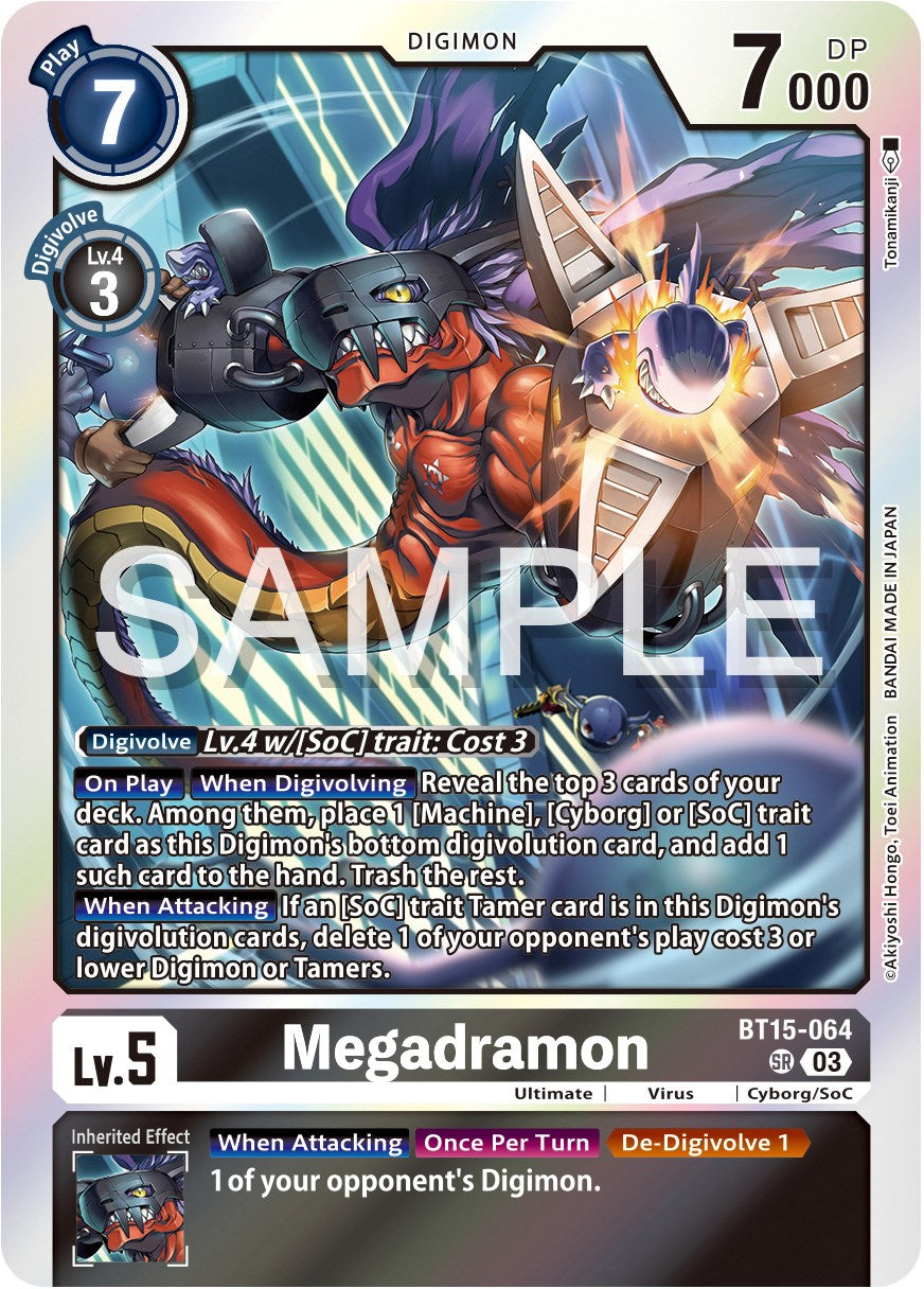 Megadramon [BT15-064] [Exceed Apocalypse] | Clutch Gaming