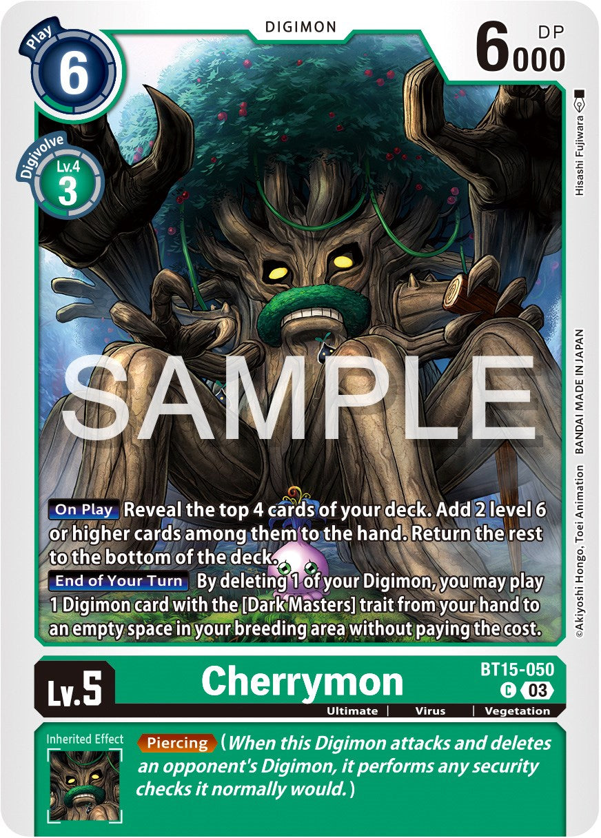 Cherrymon [BT15-050] [Exceed Apocalypse] | Clutch Gaming