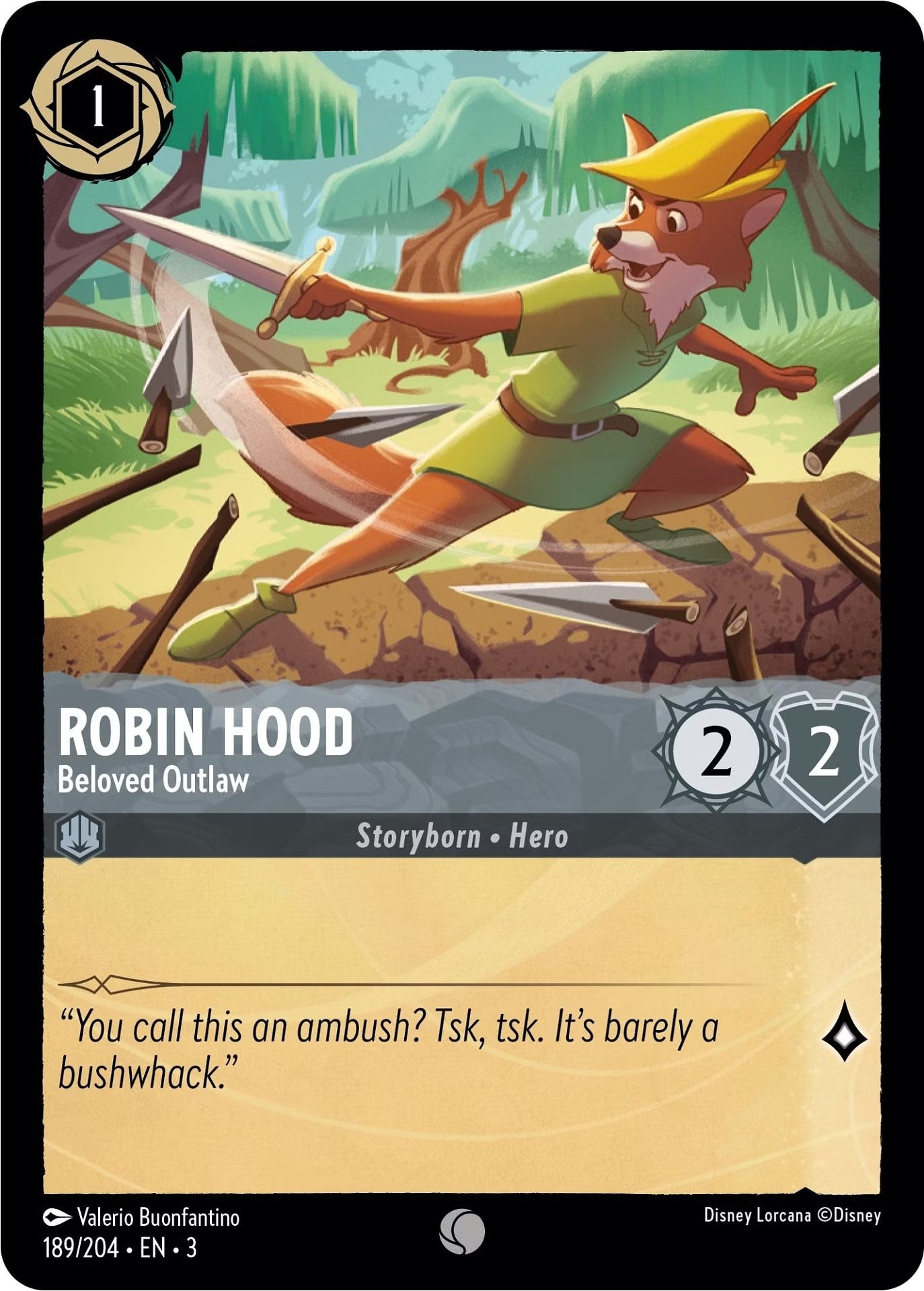 Robin Hood - Beloved Outlaw (189/204) [Into the Inklands] | Clutch Gaming