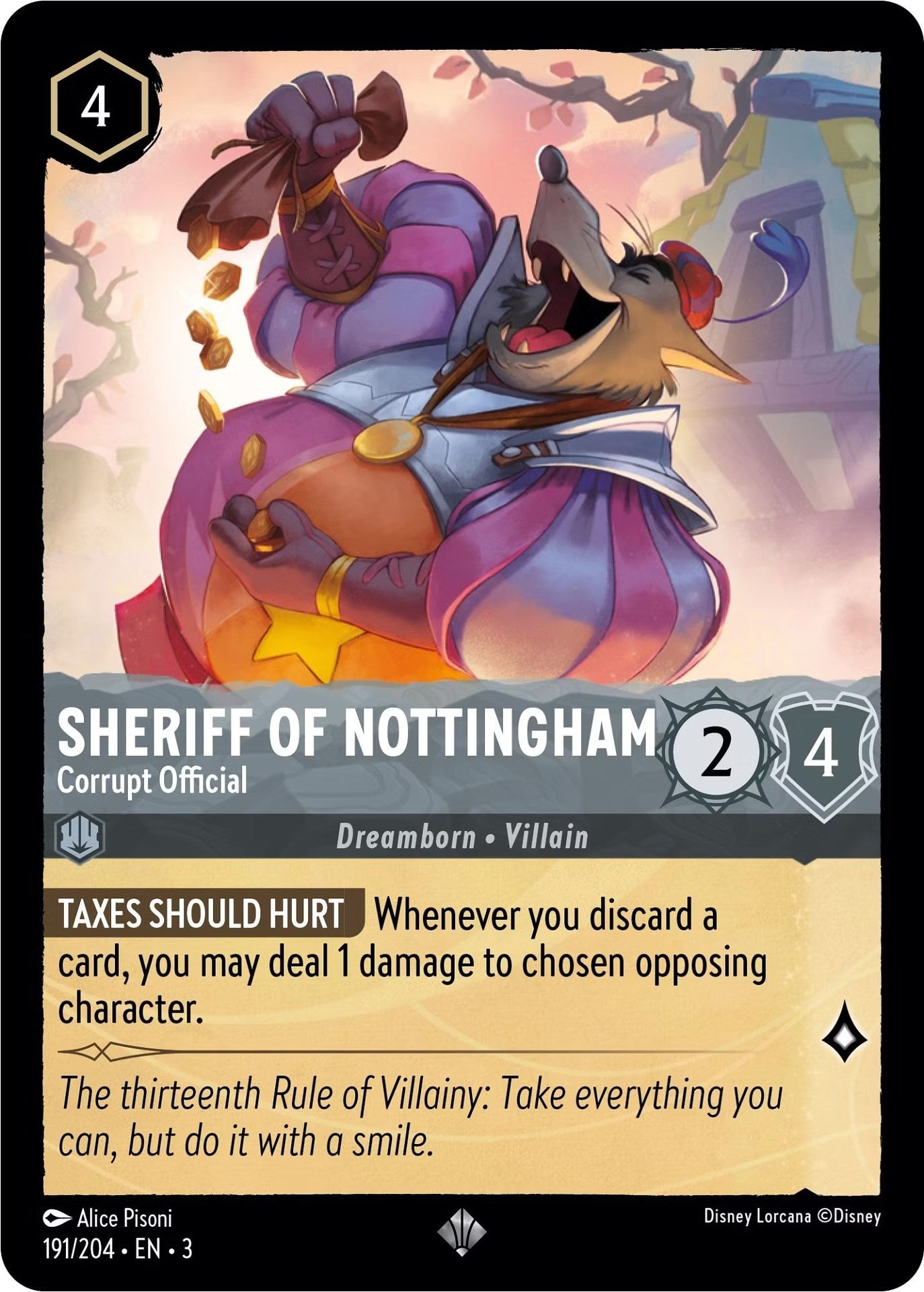 Sheriff of Nottingham - Corrupt Official (191/204) [Into the Inklands] | Clutch Gaming