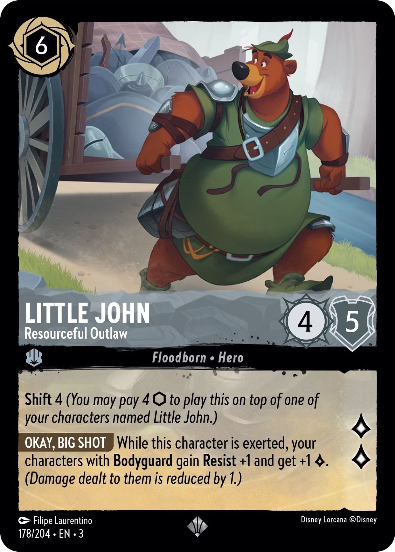 Little John - Resourceful Outlaw (178/204) [Into the Inklands] | Clutch Gaming