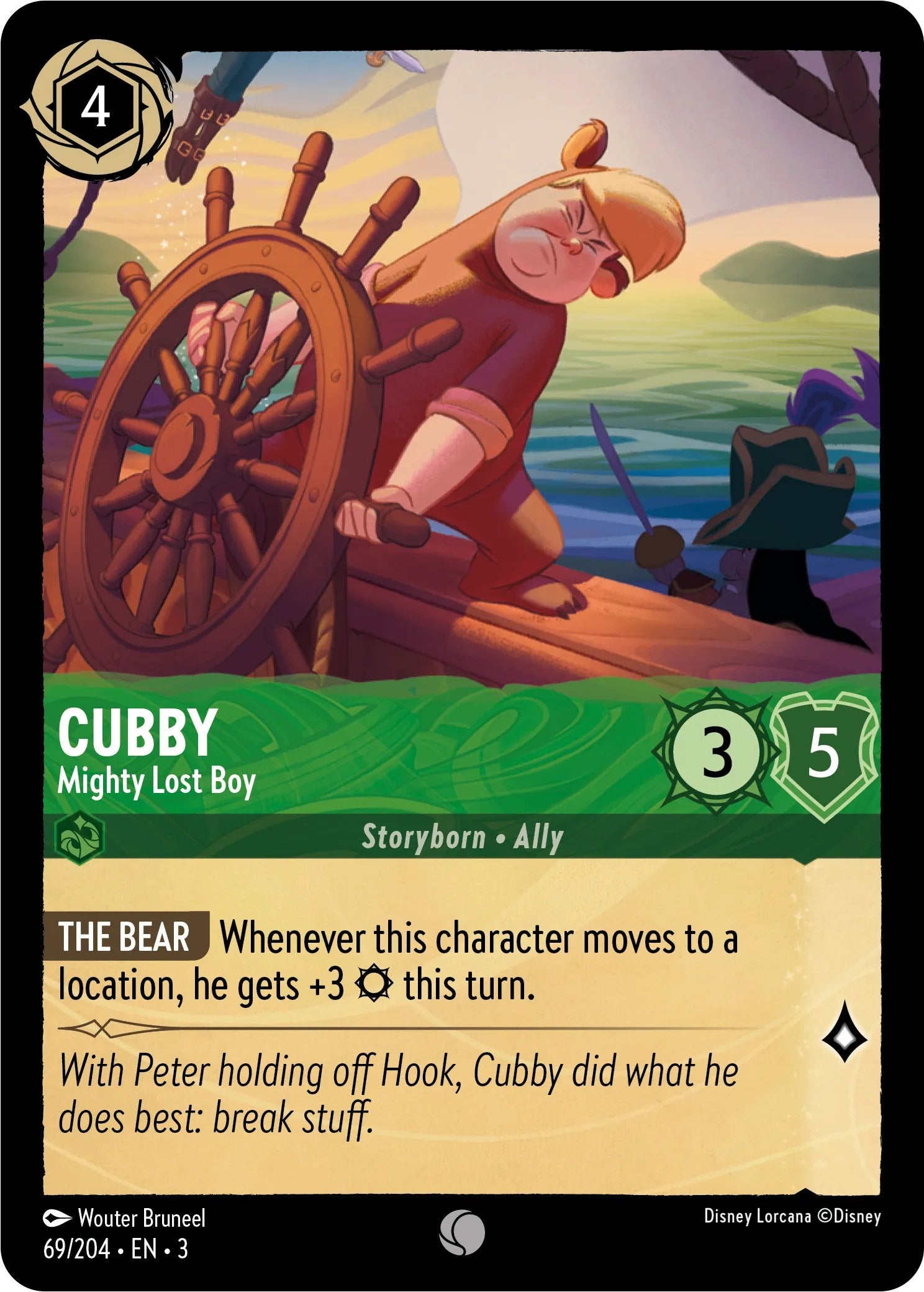 Cubby - Mighty Lost Boy (69/204) [Into the Inklands] | Clutch Gaming