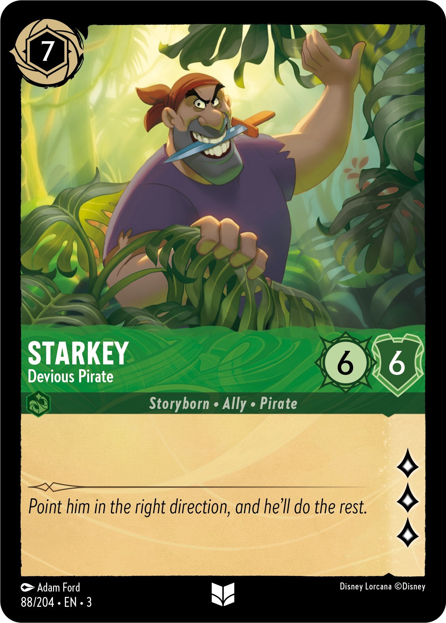 Starkey - Devious Pirate (88/204) [Into the Inklands] | Clutch Gaming