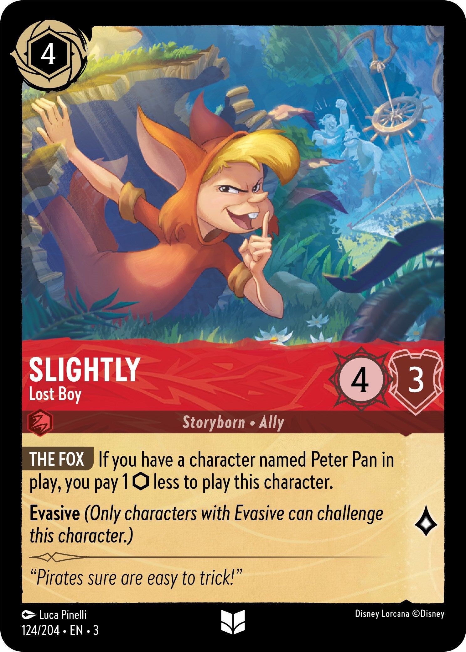 Slightly - Lost Boy (124/204) [Into the Inklands] | Clutch Gaming