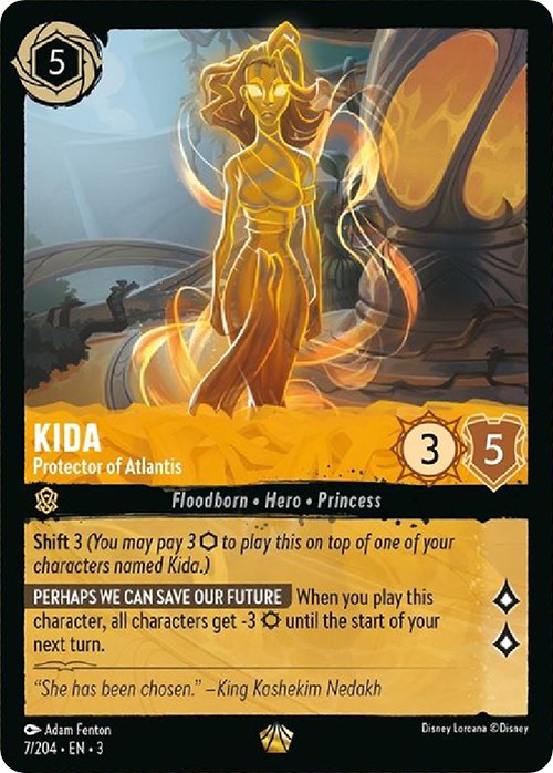 Kida - Protector of Atlantis (7/204) [Into the Inklands] | Clutch Gaming