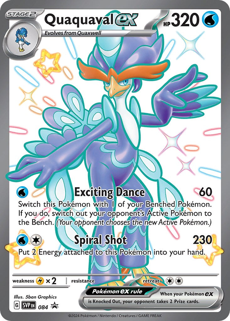 Quaquaval ex (084) (Jumbo Card) [Scarlet & Violet: Black Star Promos] | Clutch Gaming