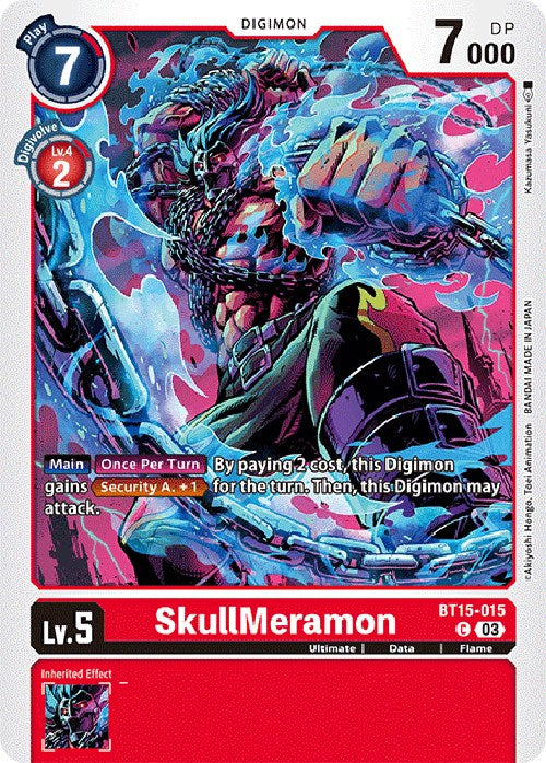 SkullMeramon [BT15-015] [Exceed Apocalypse] | Clutch Gaming