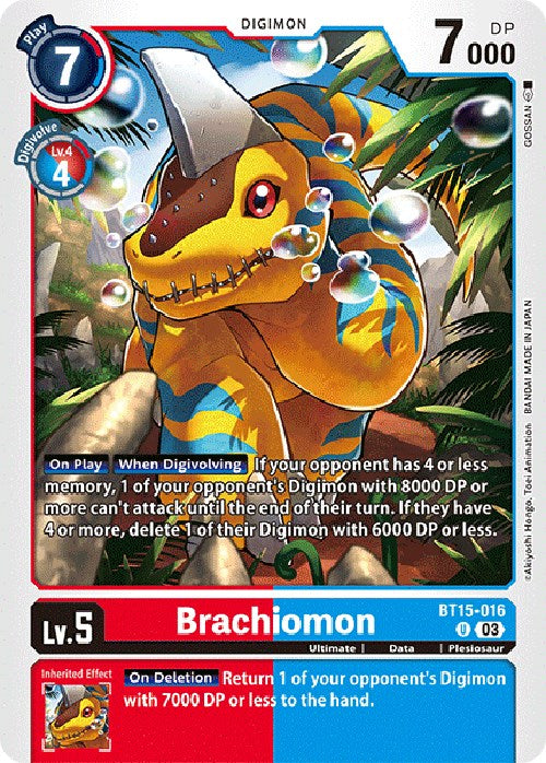 Brachiomon [BT15-016] [Exceed Apocalypse] | Clutch Gaming