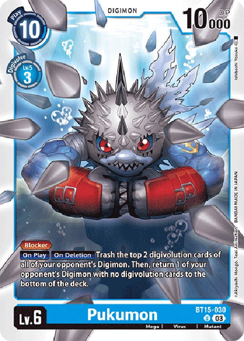 Pukumon [BT15-030] [Exceed Apocalypse] | Clutch Gaming