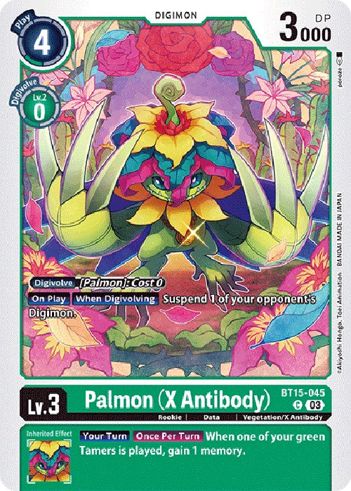 Palmon (X Antibody) [BT15-045] [Exceed Apocalypse] | Clutch Gaming