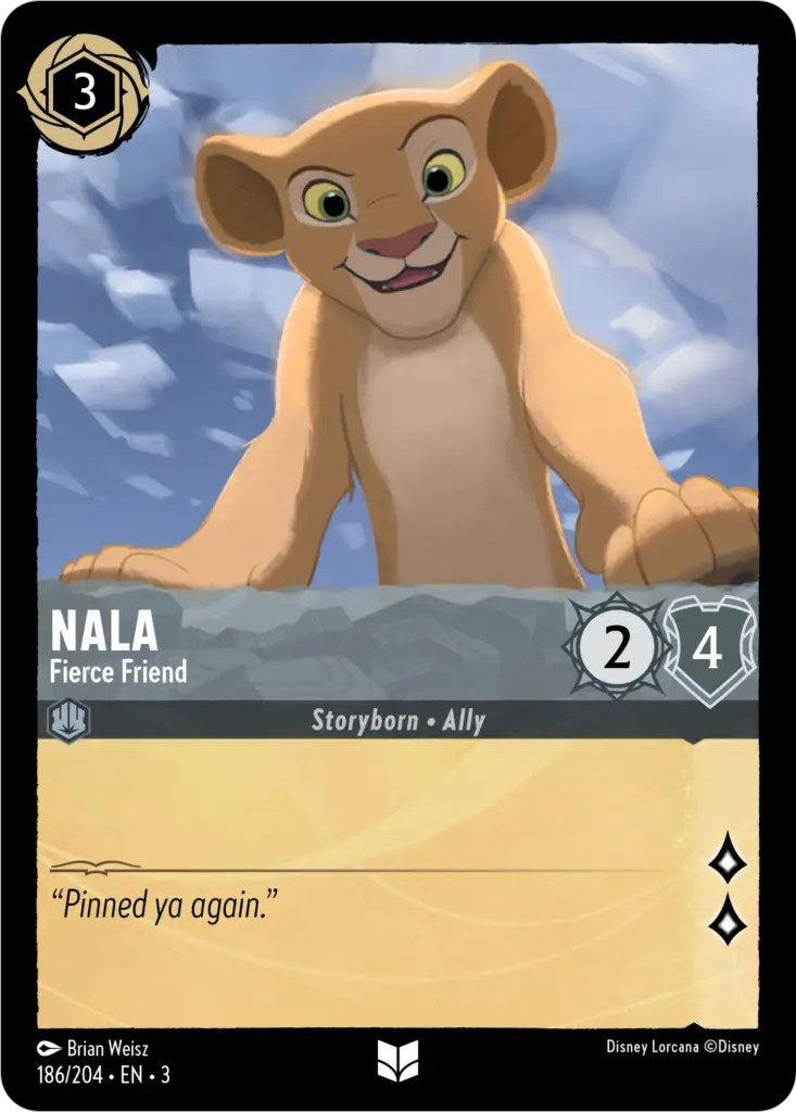 Nala - Fierce Friend (186/204) [Into the Inklands] | Clutch Gaming