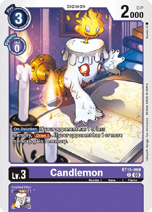 Candlemon [BT15-069] [Exceed Apocalypse] | Clutch Gaming