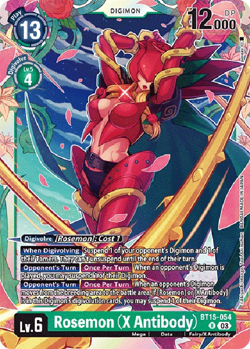 Rosemon [BT15-054] (X Antibody) [Exceed Apocalypse] | Clutch Gaming