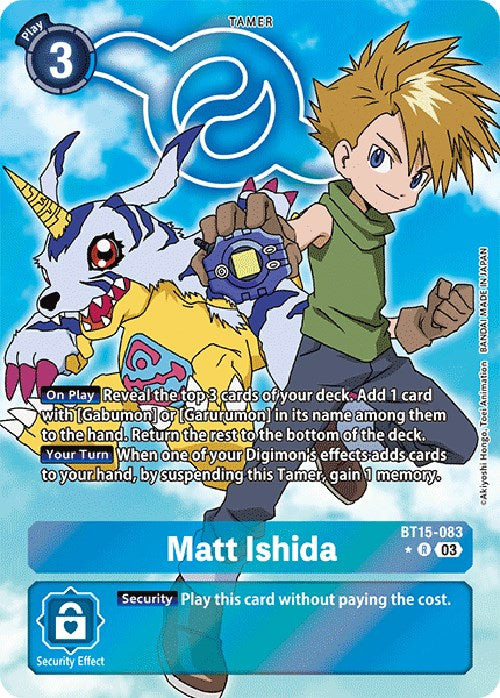 Matt Ishida [BT15-083] (Alternate Art) [Exceed Apocalypse] | Clutch Gaming