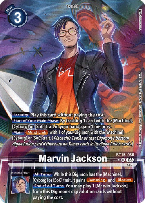 Marvin Jackson [BT15-086] (Alternate Art) [Exceed Apocalypse] | Clutch Gaming