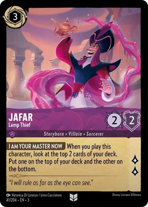 Jafar - Lamp Thief (41/204) [Into the Inklands] | Clutch Gaming