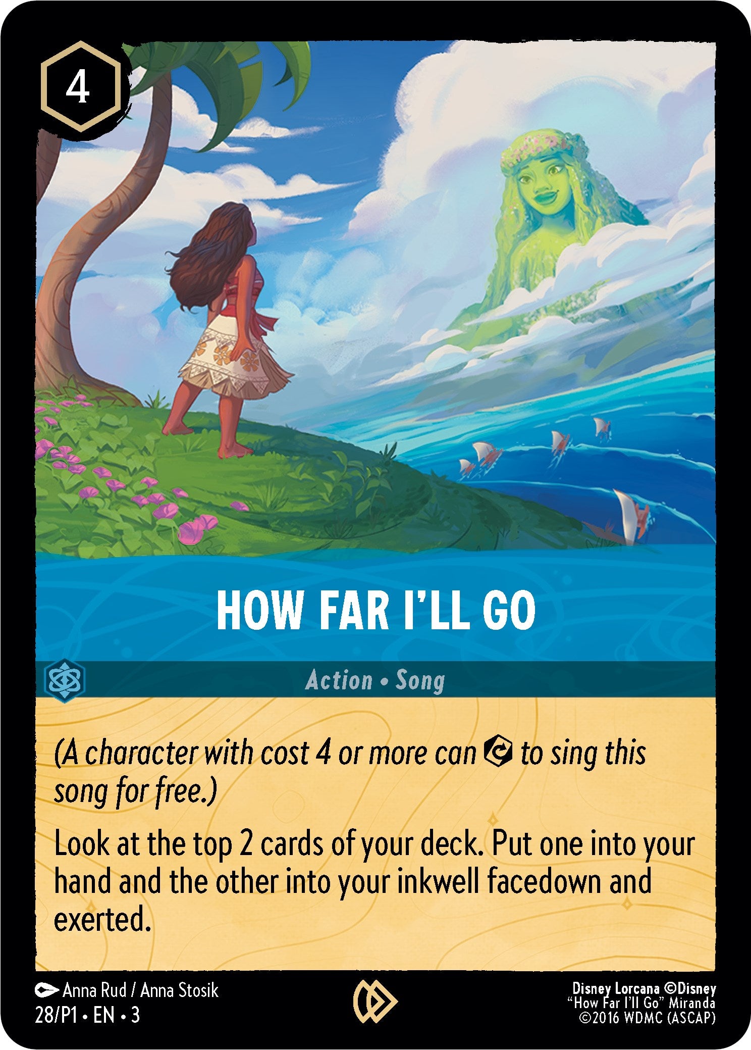 How Far I'll Go (28) [Promo Cards] | Clutch Gaming