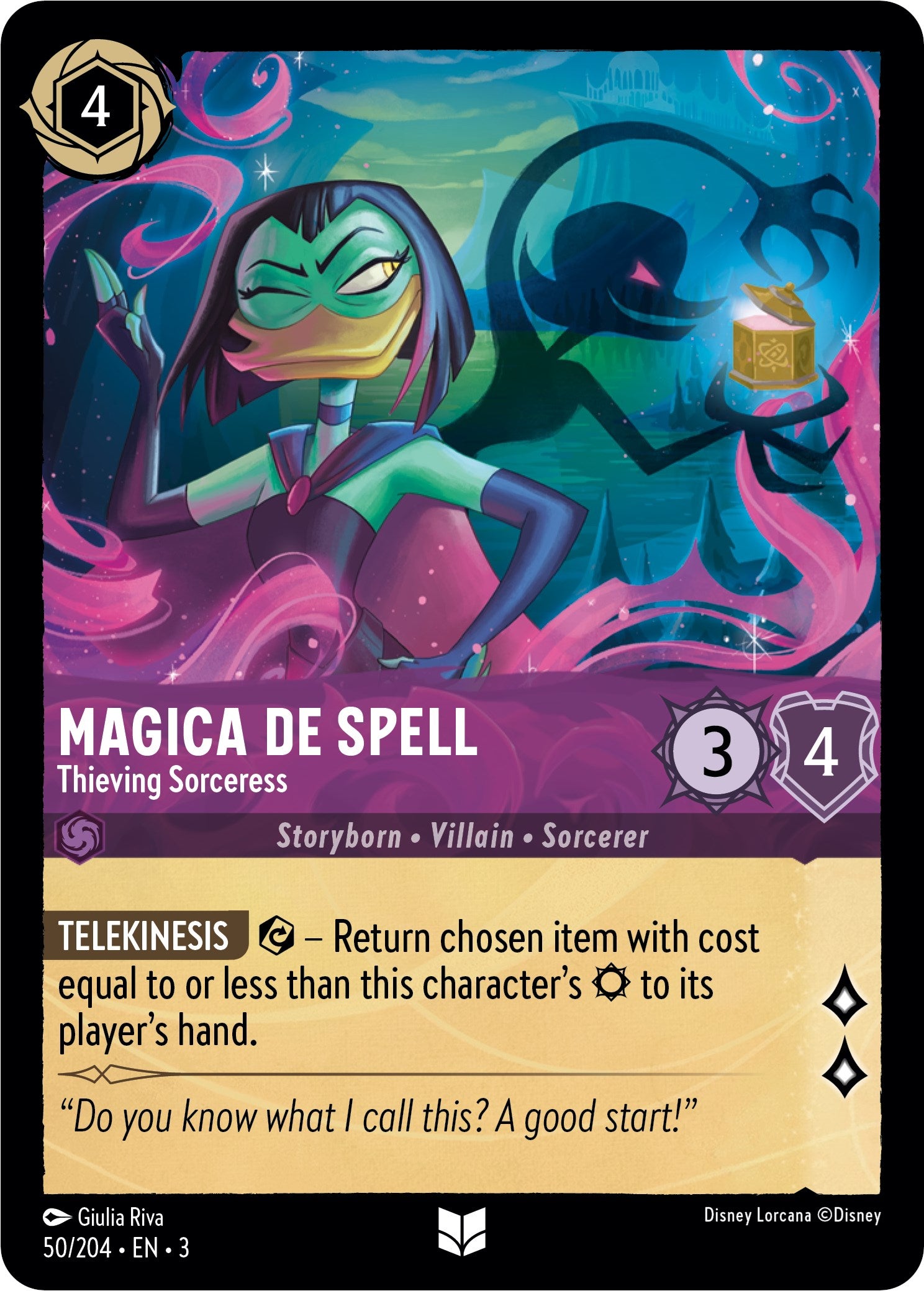 Magica De Spell - Thieving Sorceress (50/204) [Into the Inklands] | Clutch Gaming