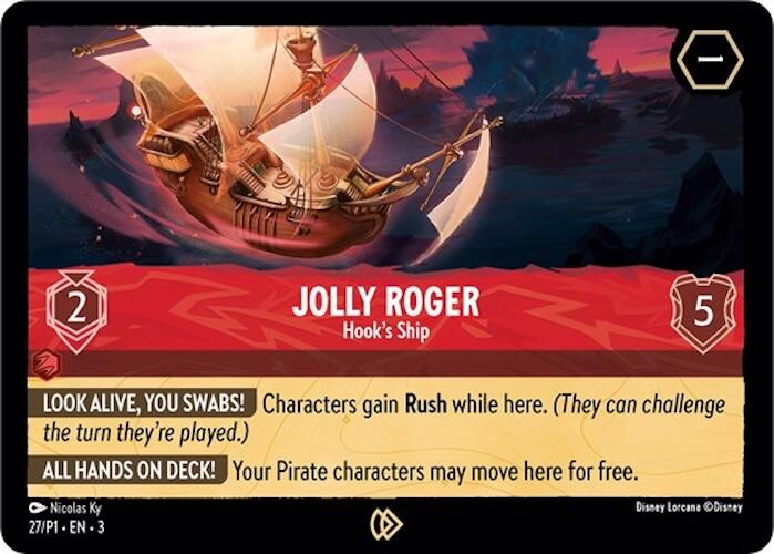 Jolly Roger - Hook's Ship (27) [Promo Cards] | Clutch Gaming