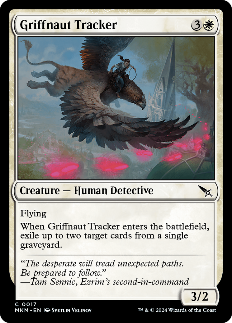 Griffnaut Tracker [Murders at Karlov Manor] | Clutch Gaming