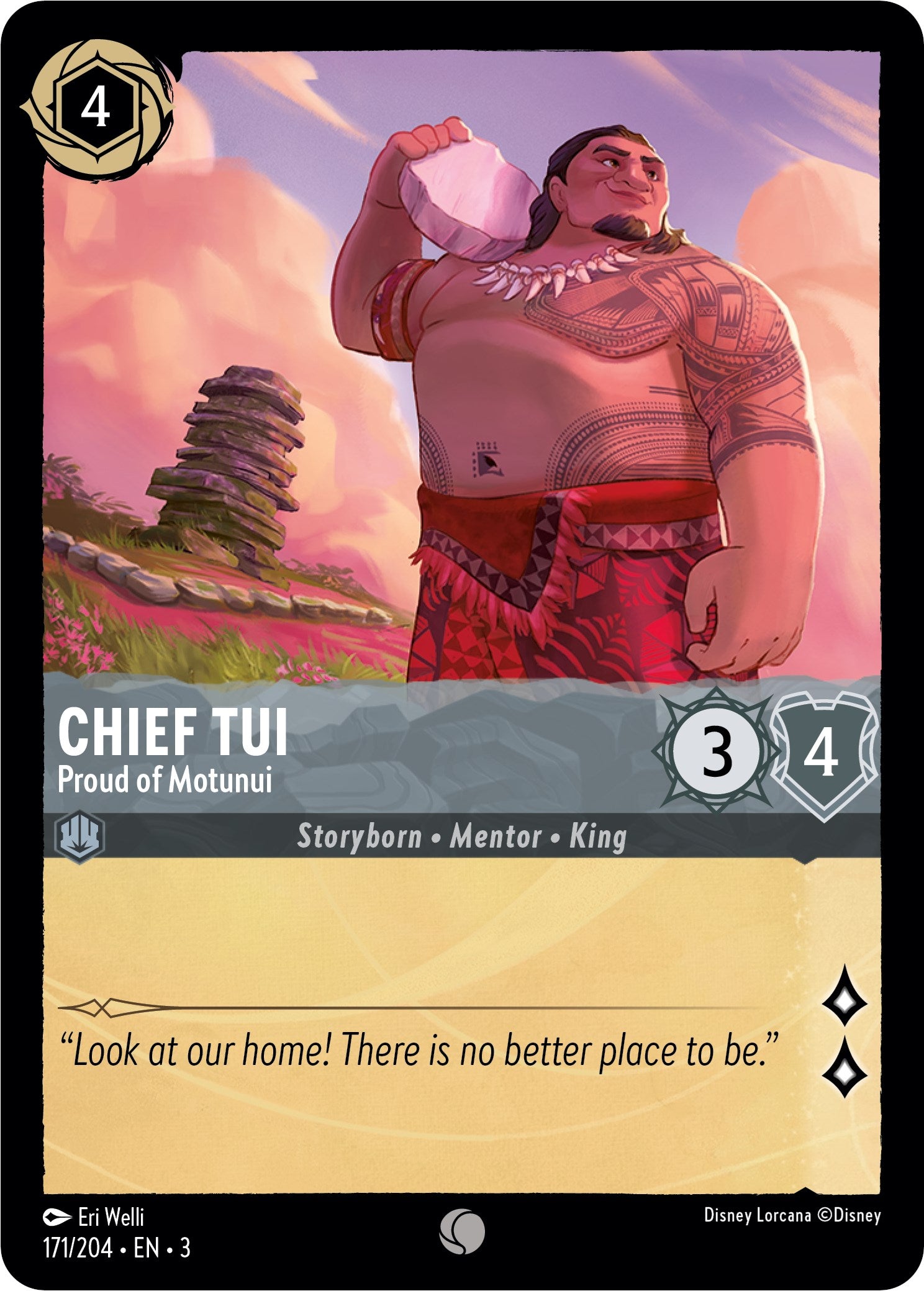 Chief Tui - Proud of Motunui (171/204) [Into the Inklands] | Clutch Gaming