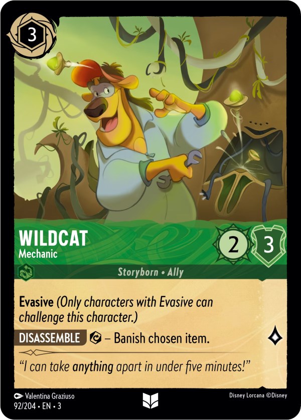 Wildcat - Mechanic (92/204) [Into the Inklands] | Clutch Gaming
