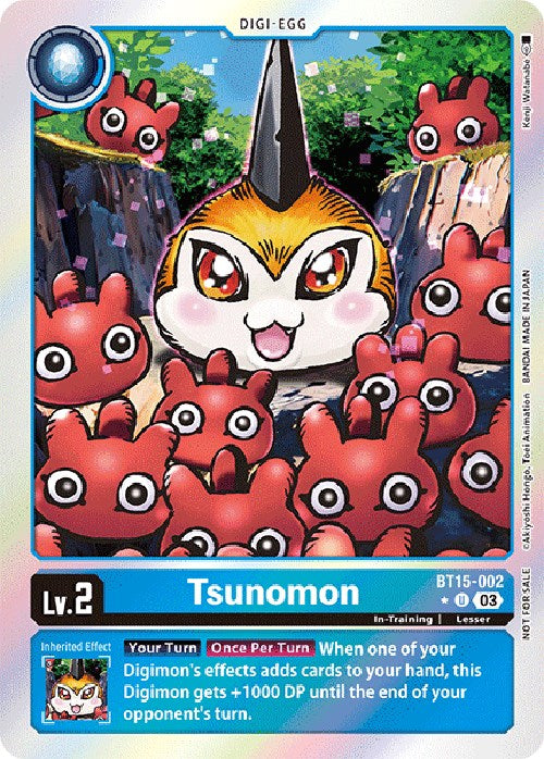 Tsunomon [BT15-002] (Exceed Apocalypse Box Promotion Pack) [Exceed Apocalypse Promos] | Clutch Gaming