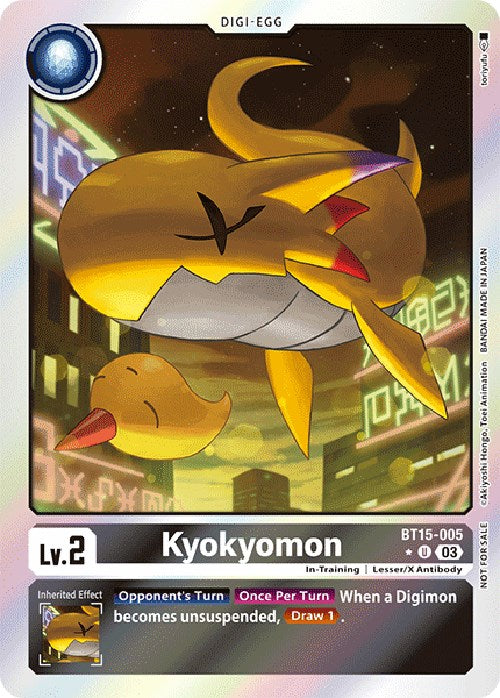 Kyokyomon [BT15-005] (Exceed Apocalypse Box Promotion Pack) [Exceed Apocalypse Promos] | Clutch Gaming