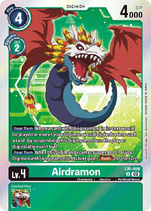 Airdramon [LM-009] (English Exclusive) [Exceed Apocalypse] | Clutch Gaming