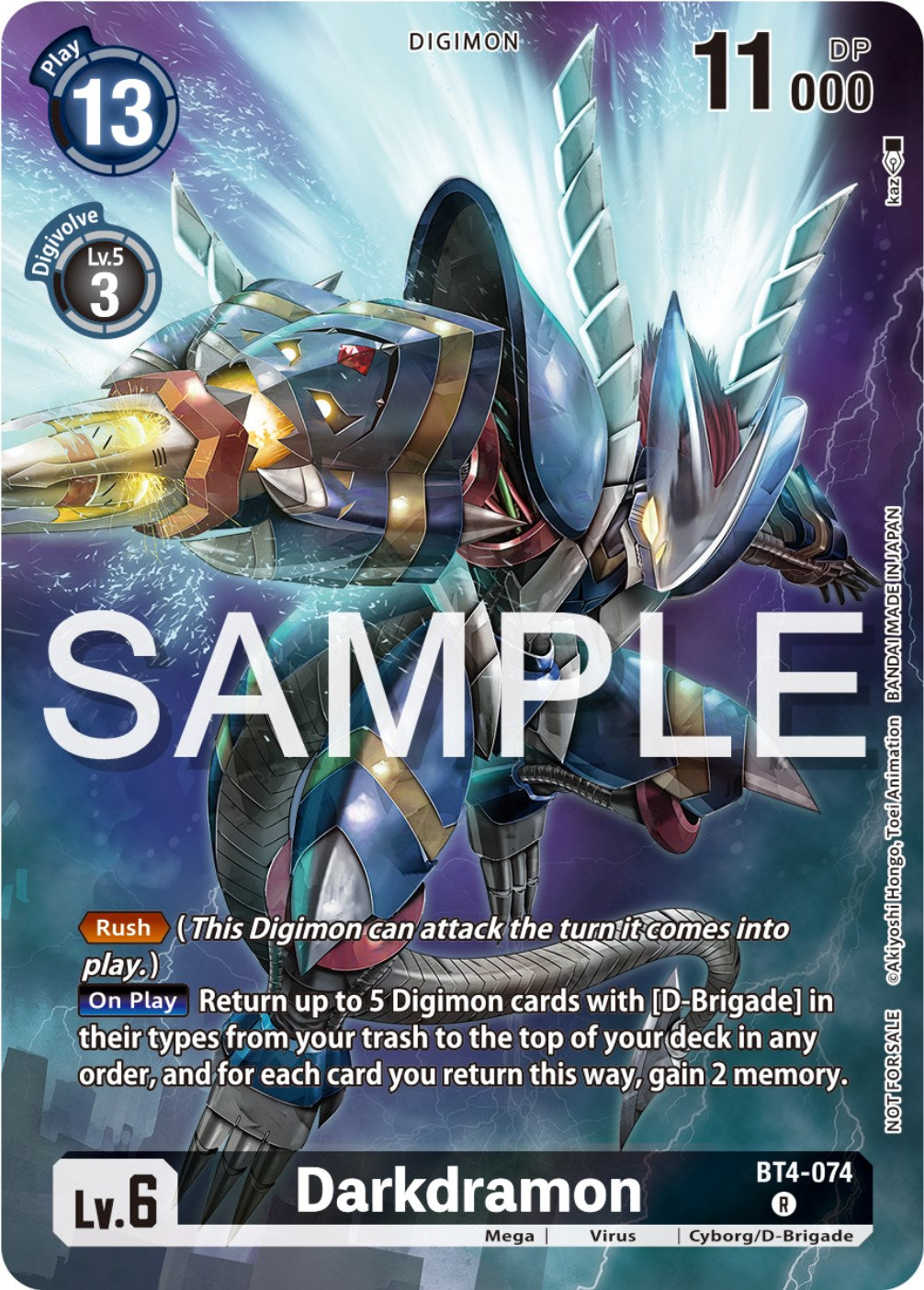 Darkdramon [BT4-074] (Official Tournament Pack Vol.12) [Great Legend Promos] | Clutch Gaming